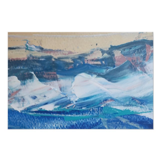 Impression Photo Lámina Yellow Coast Monticelli Art (Devant)