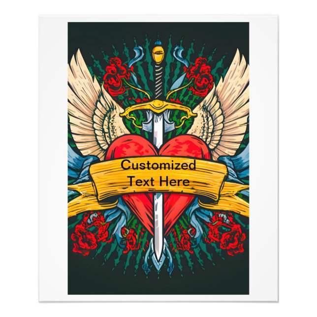 Impression Photo L'amour éternel d'une mère (Devant)