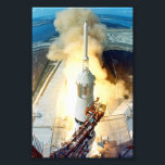 Impression Photo Lancement d'Apollo 11<br><div class="desc">Lancement d'Apollo 11 du Kennedy Space Center 16 juillet 1996</div>