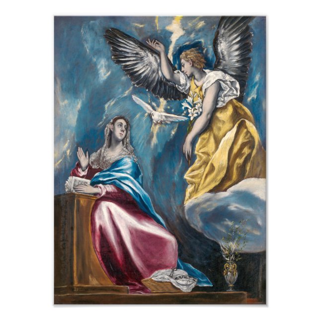 Impression Photo L'Annonciation | El Greco | (Devant)