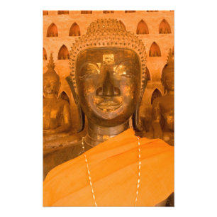 Impression Photo Laos, Vientiane, l'une des 6840 images de Bouddha