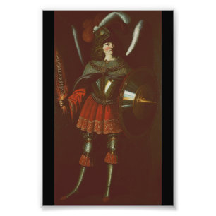 Impression Photo L'Archange Michel par Francisco de Zurbarán
