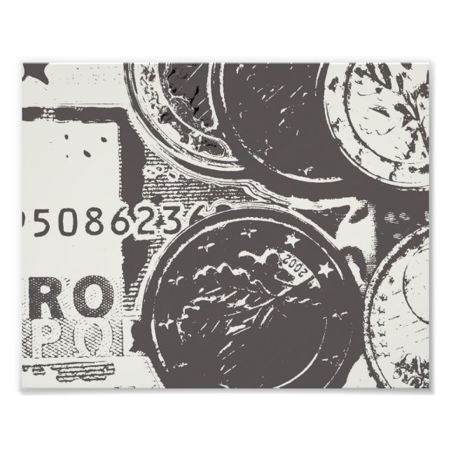 Impression Photo L'argent fait tourner le monde (Devant)