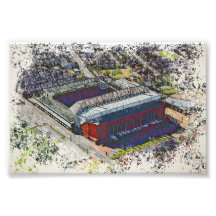 L'art du stade de football - Liverpool, Angleterre