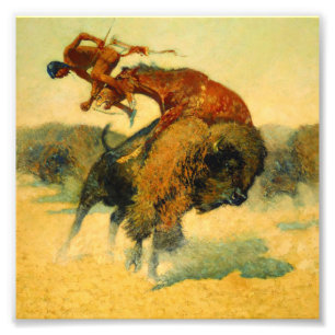 Impression Photo L'art occidental de Frederic Remington « Épisode –