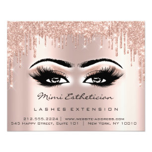 Impression Photo Lashes Extension Studio Maquillage Brows Rose Driv
