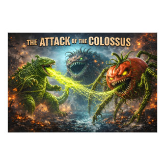 Impression Photo L'attaque du Colossus mutant veggie XL premiu
