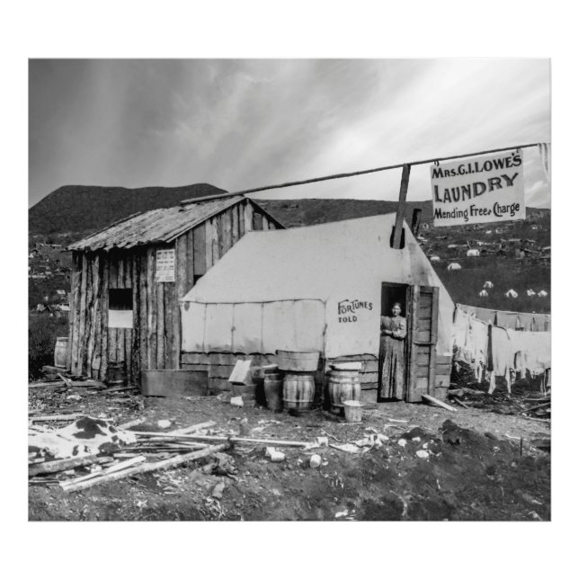Impression Photo Lave-linge Klondike Gold Rush - Dawson City, c. 18 (Devant)