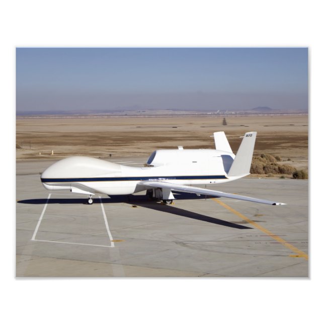 Impression Photo L'avion sans pilote Global Hawk (Devant)