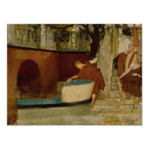 Impression Photo Lawrence Alma-Tadema - L'Embarquement Sur La Négoc