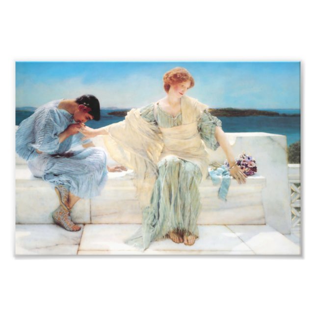 Impression Photo Lawrence Alma Tadema Ne Me Demandez Plus (Devant)