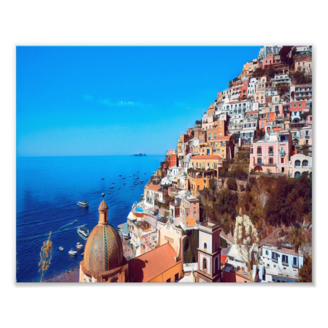 Impression Photo ldp POSITANO - Côte d'Amalfi - Panorama (Devant)
