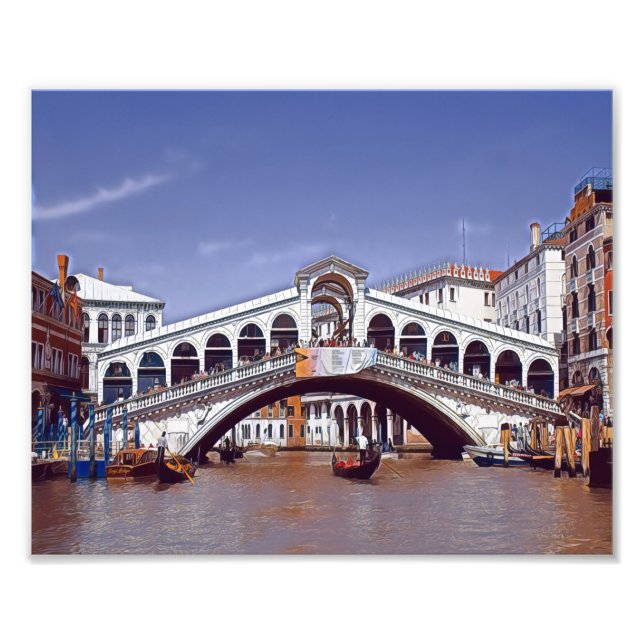 Impression Photo ldp Venice - PONT RIALTO - (Devant)
