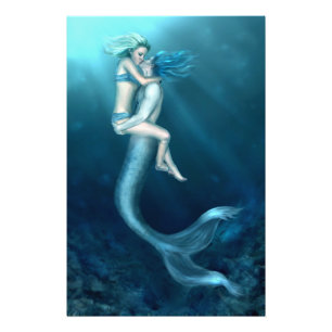Impression Photo Le baiser d'un triton