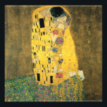 Impression Photo Le baiser - Gustav Klimt<br><div class="desc">Célèbre tableau romantique de Gustav Klimt. Le Kiss est un magnifique chef-d'oeuvre pour les amateurs de grands arts.</div>