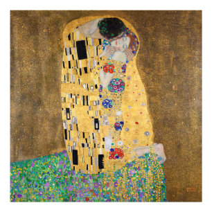 Impression Photo Le Baiser par Gustav Klimt