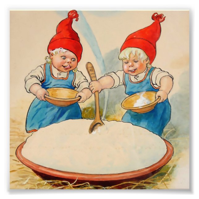 Impression Photo « Le bol de pudding » par Jenny Nystrom (Devant)