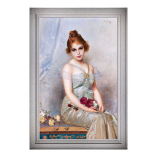 Impression Photo Le Bouquet de Vittorio Matteo Corcos