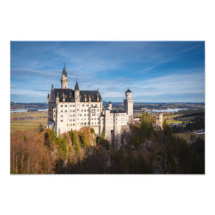 Impression Photo Le château de Neuschwanstein en Allemagne