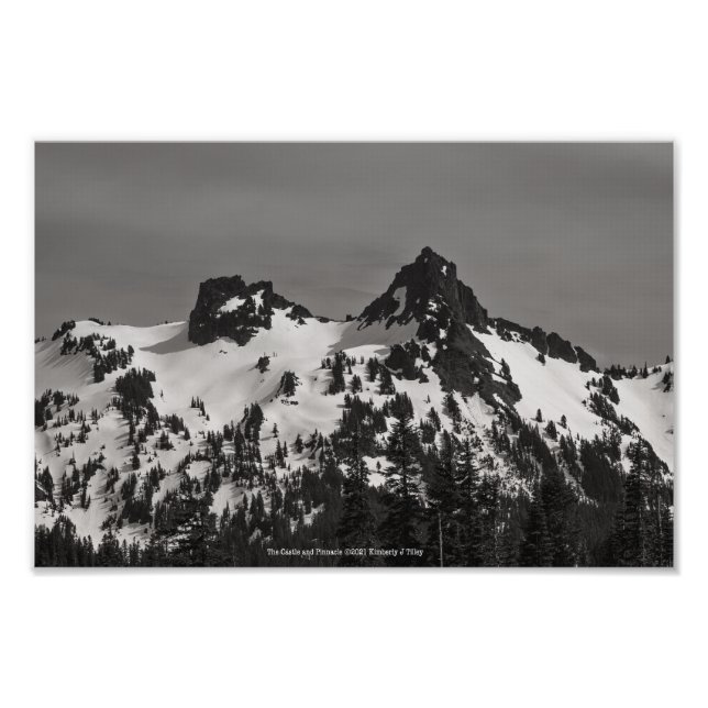 Impression Photo Le Château et le Pinnacle (Devant)