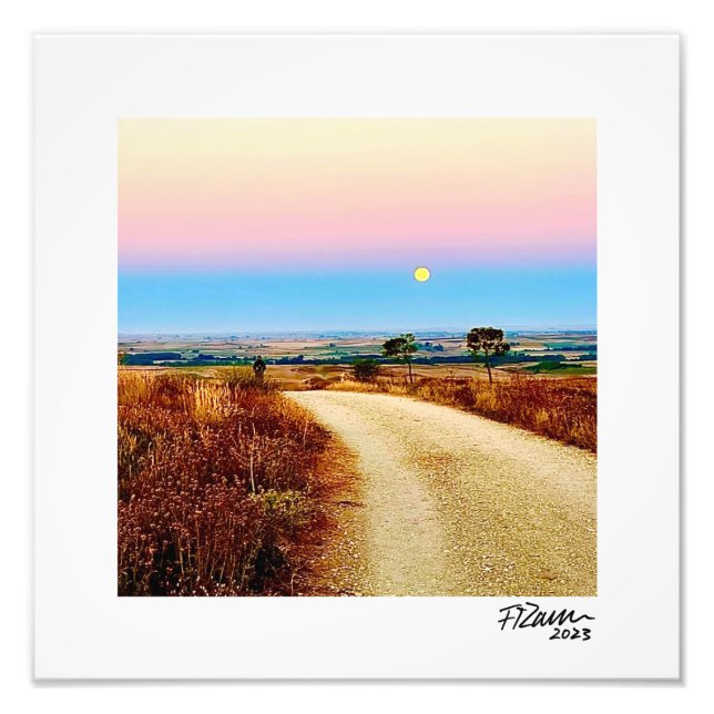 Impression Photo Le Chemin. (Devant)