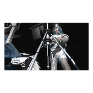 Impression Photo Le concept artistique de l'exploration spatiale fu