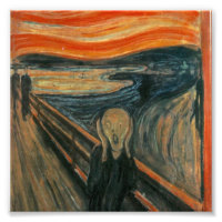 Le cri d'Edvard Munch, peintre symboliste