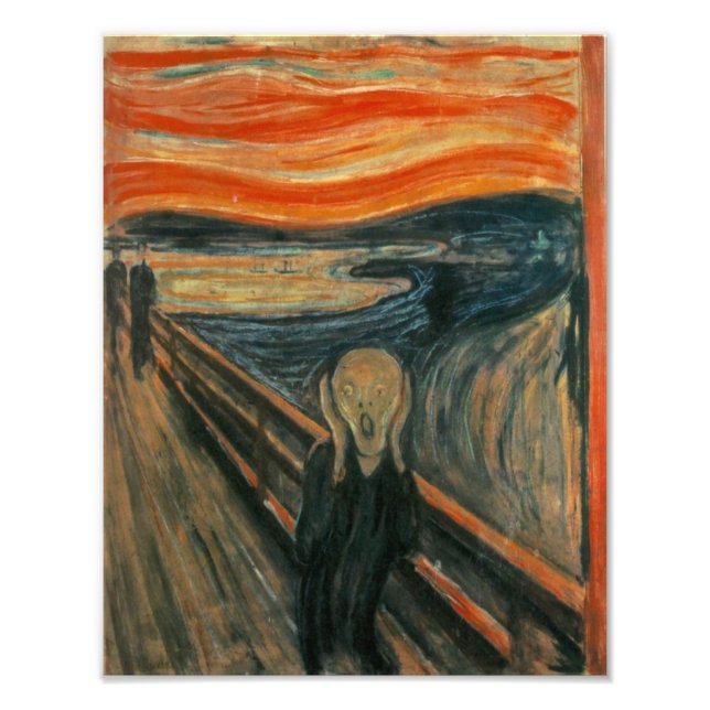 Impression Photo Le Cri - Edvard Munch (Devant)