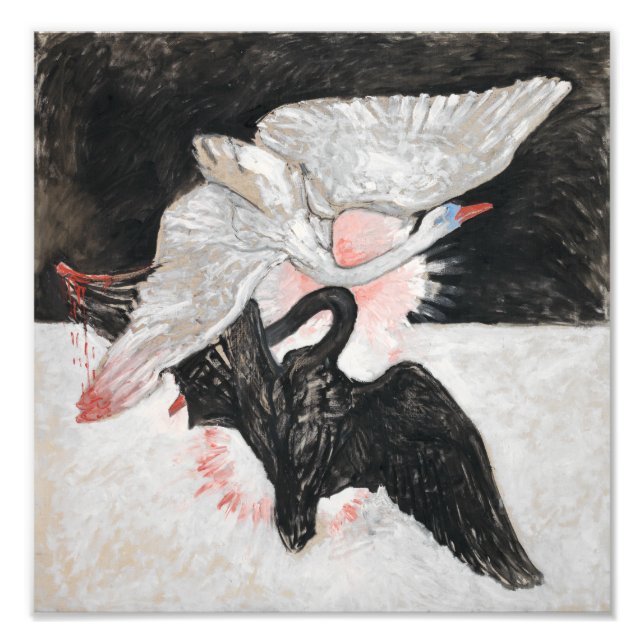 Impression Photo Le cygne, no 2 | Hilma af Klint | (Devant)