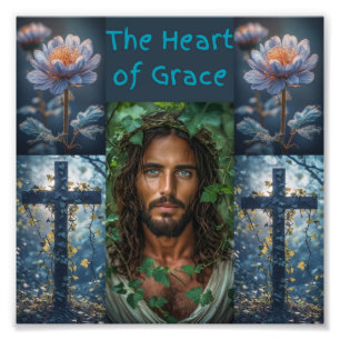 Impression Photo Le design Heart Of Grace motif 2 couleurs 1