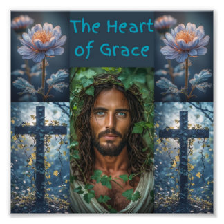 Impression Photo Le design Heart Of Grace motif 2 couleurs 1