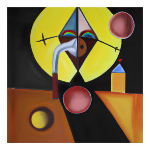 Impression Photo Le docteur de la peste - Peinture à l'huile