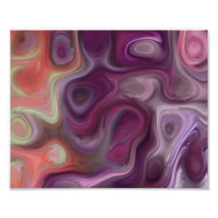 Impression Photo Le Drain, violet