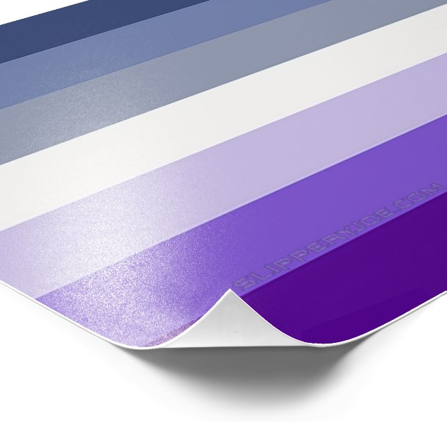 Impression Photo Le drapeau de la fierté butch lesbienne de Slipper (Coin)