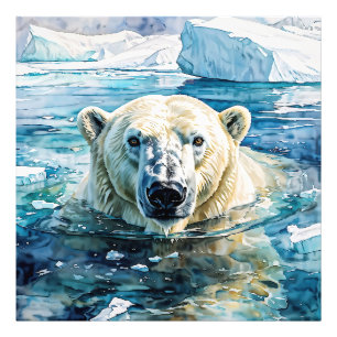 Impression Photo Le Gardien de Glace Vigilant