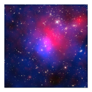 Impression Photo Le groupe de Pandore - Abell 2744 galaxies