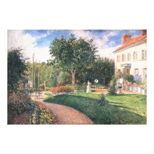 Impression Photo Le Jardin des Mathurins Camille Pissarro