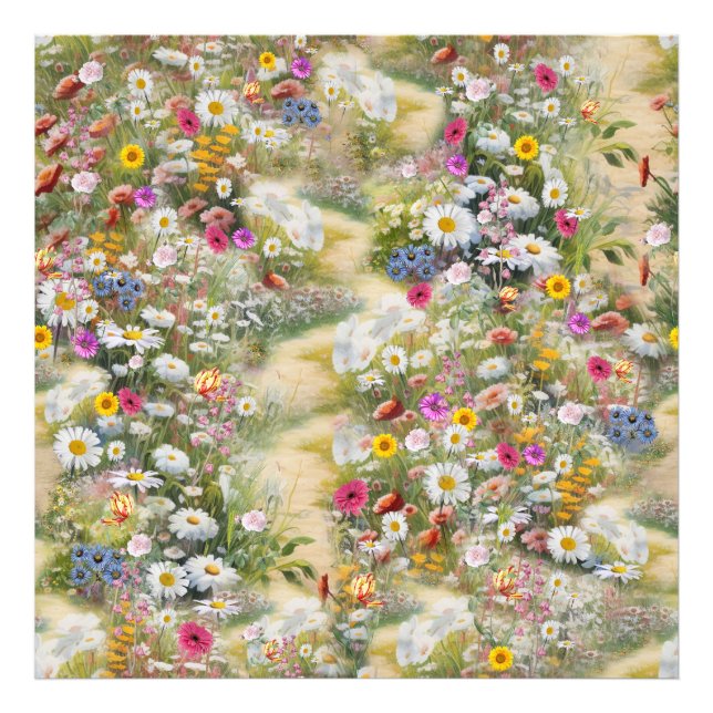 Impression Photo le langage des fleurs (Devant)