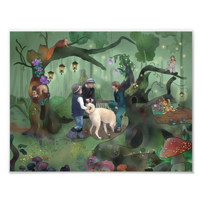 Impression Photo Le Lieu secret (Devant)