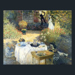 Impression Photo Le Luncheon Claude Monet<br><div class="desc">Le déjeuner. Claude Monet. Reproduction d'oeuvres d'art célèbres dans le domaine public.</div>
