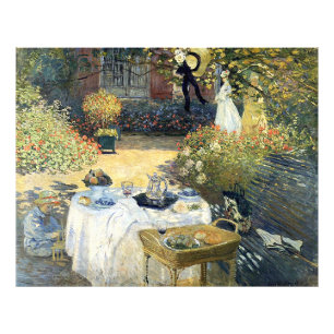 Impression Photo Le Luncheon Claude Monet