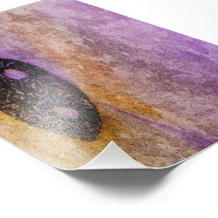 Impression Photo Le masque de la nature sur la plage