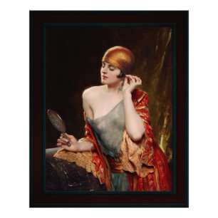 Impression Photo Le miroir du studio par Albert Henry Collings