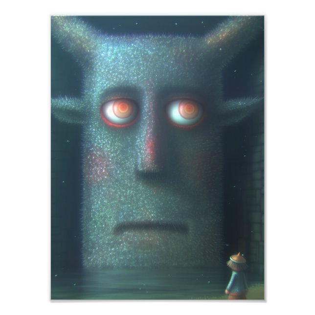 Impression Photo Le monstre (Devant)