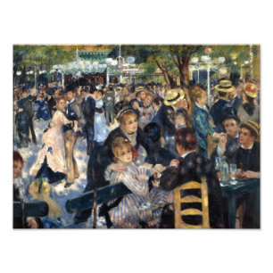 Impression Photo Le Moulin de la Galette   Renoir  