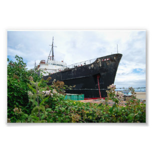 Impression Photo Le navire abandonné TSS Duke of Lancaster