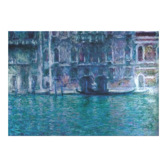 Impression Photo Le palais da Mula Claude Monet (Devant)