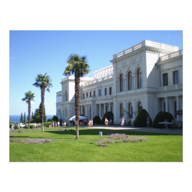 Impression Photo Le palais de Livadia (Devant)