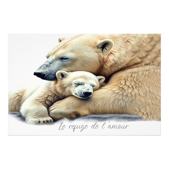 Impression Photo Le paradis de l'amour (Devant)