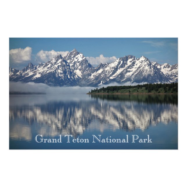 Impression Photo Le Parc national de Grand Teton (Devant)